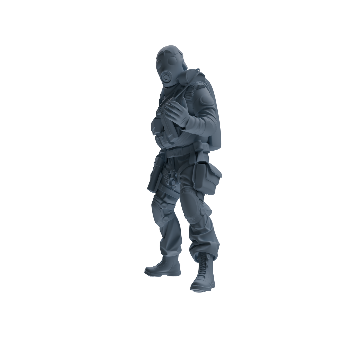 MRY-SFW SSTR312 Modern Counter-Terrorism SWAT Breacher Conversation Four-Person Group