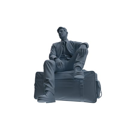 MRY-SFW SSTR143 Miniatures Soldier Model Kit War of Hyenas Modern Canadian Army Three-Person Rest Group 2