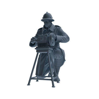 MRY-SFW SSTR259 WWI French Army Logistics Soldier Maintenance Four-Person Group