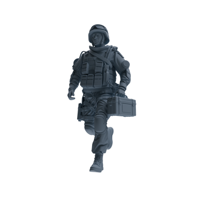 MRY-SFW SSTR329 Modern Counter-Terrorism SWAT Fire Support Operator Rescue 2 Four-Person Group
