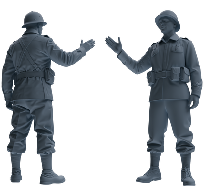 MRY-SFW SSTR063 Miniatures Soldier Model Kit Hacksaw Ridge Rescue Story WWII U.S. Army Six-Person Tactics Group