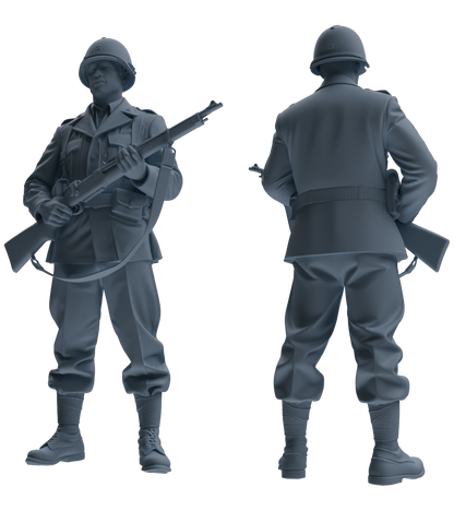 MRY-SFW SSTR063 Miniatures Soldier Model Kit Hacksaw Ridge Rescue Story WWII U.S. Army Six-Person Tactics Group