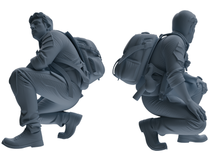 MRY-SFW SSTR019 Miniatures Soldier Model Kit Modern Navy SEAL Six-Person Reconnaissance Group