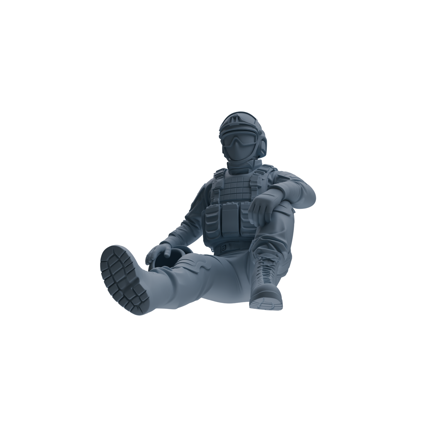 MRY-SFW SSTR352 Modern American Mercenary Rest 2 Four-Person Group