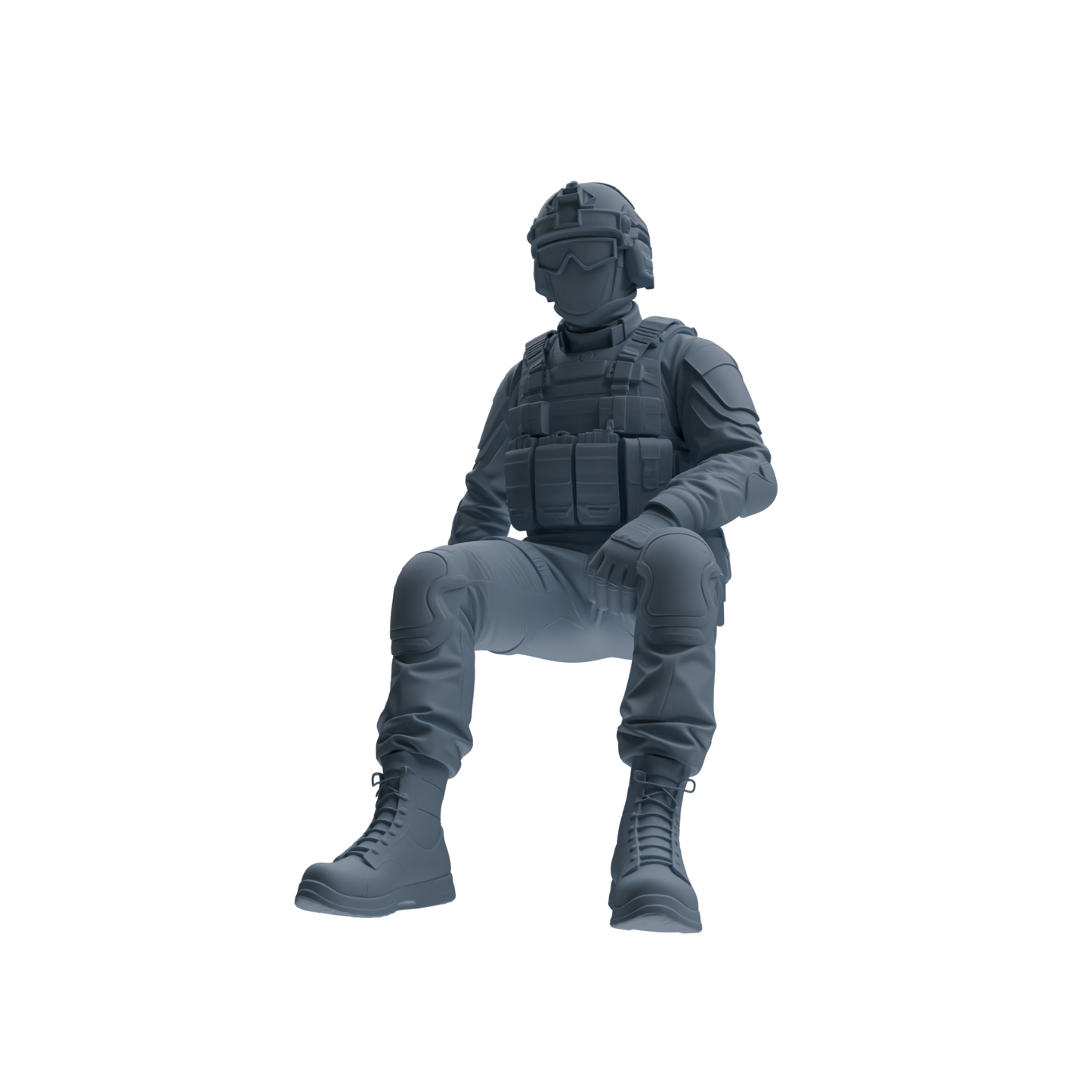 MRY-SFW SSTR351 Modern American Mercenary Rest Four-Person Group
