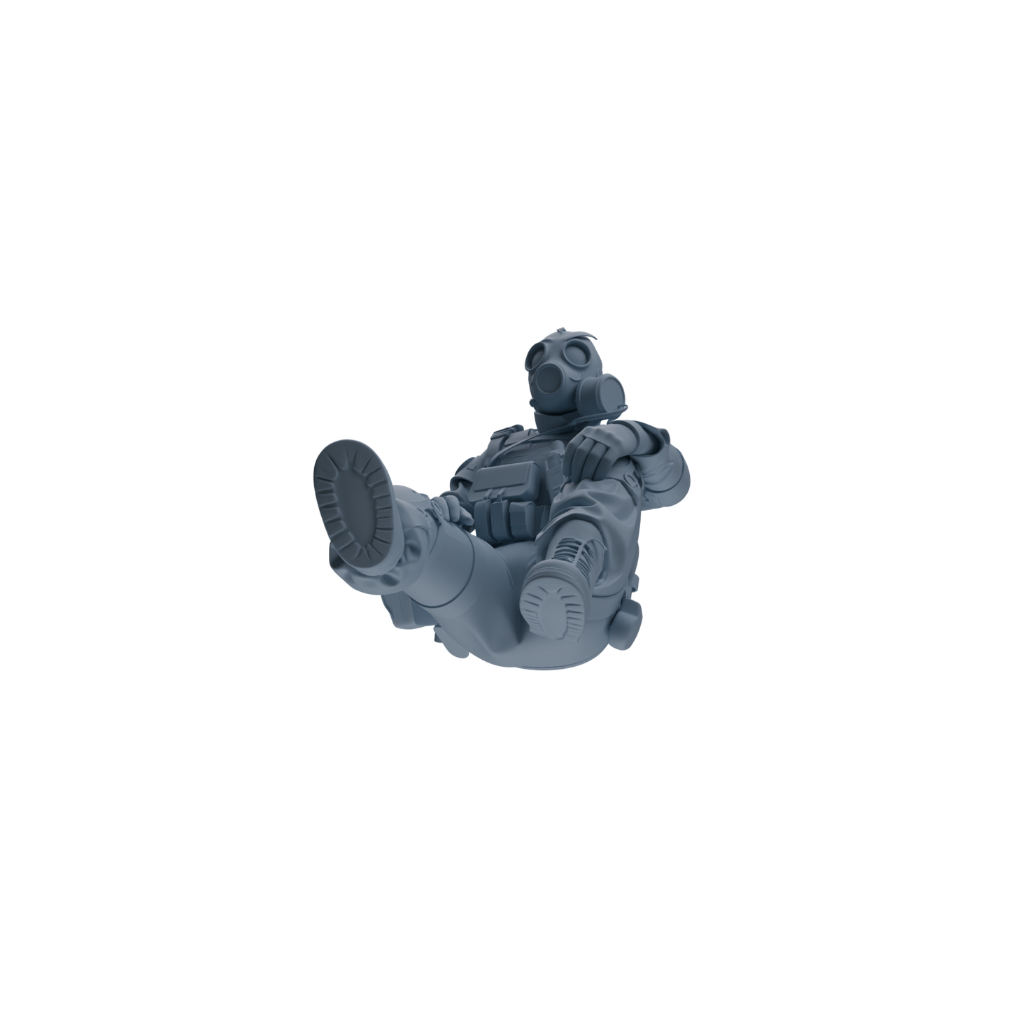 MRY-SFW SSTR337 Modern Counter-Terrorism SWAT Breacher Rest Four-Person Group
