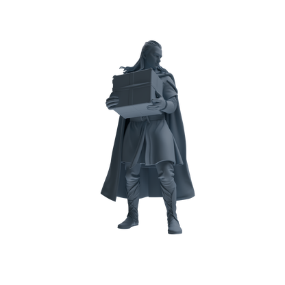 MRY-SFW SSTR302 Medieval Elf-King Carrying Four-Person Group