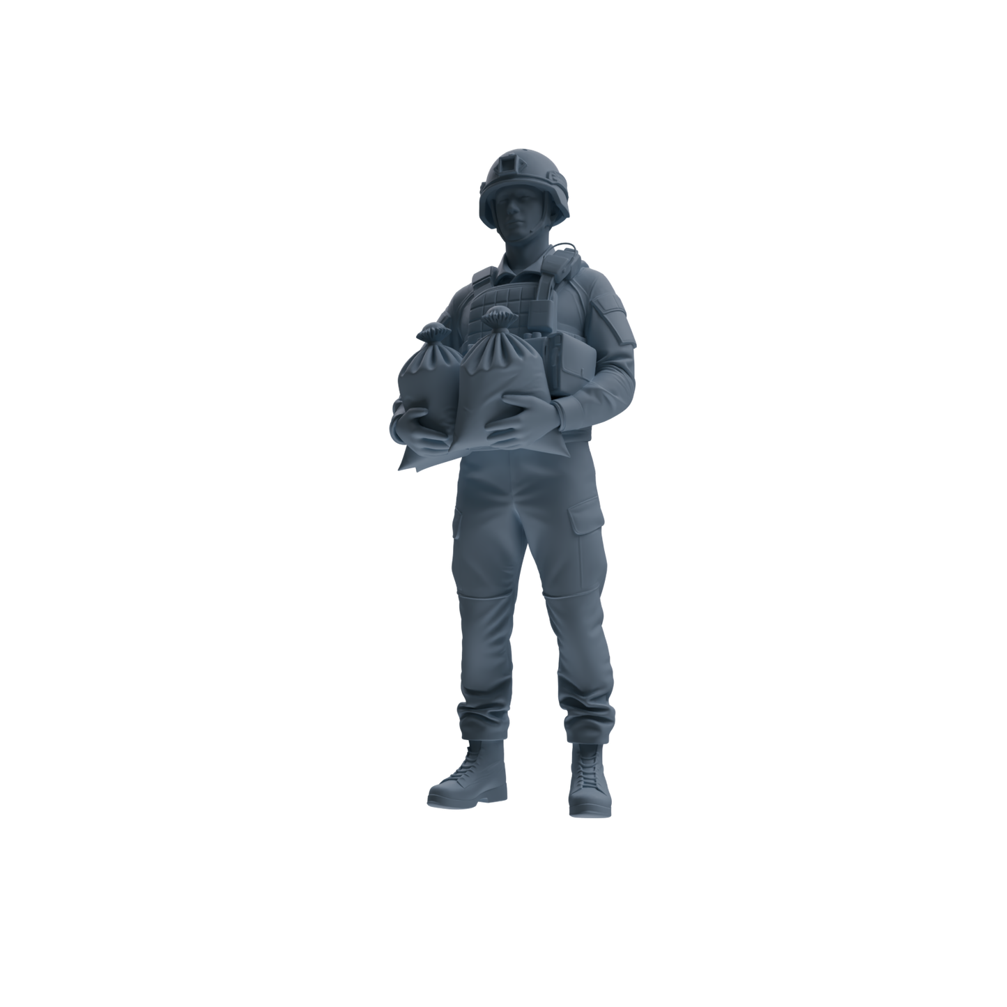 MRY-SFW SSTR251 Modern British Army Logistics Soldier Picnic Four-Person Group