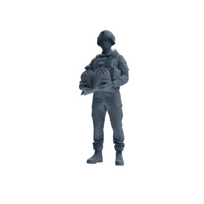 MRY-SFW SSTR251 Modern British Army Logistics Soldier Picnic Four-Person Group