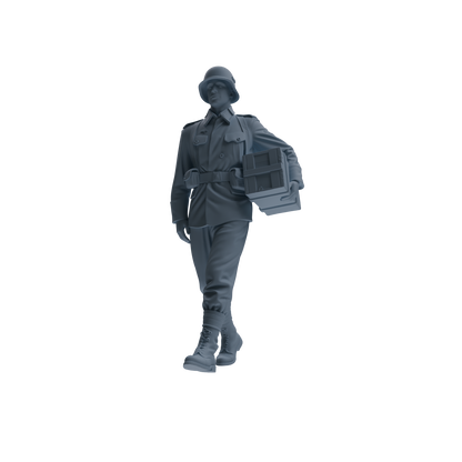 MRY-SFW SSTR220 WWII French Army Logistics Soldier Logistics Four-Person Group