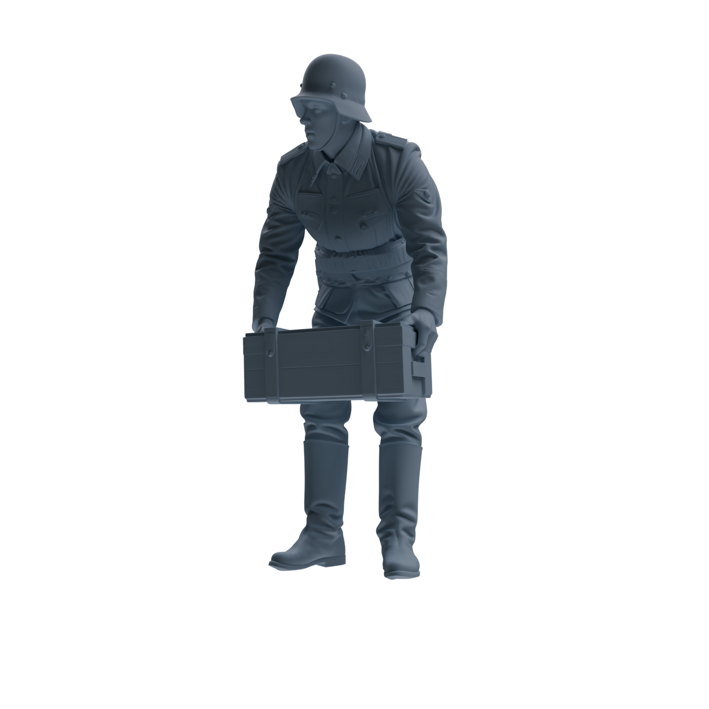 MRY-SFW SSTR218 WWII German Army Logistics Soldier Logistics Four-Person Group
