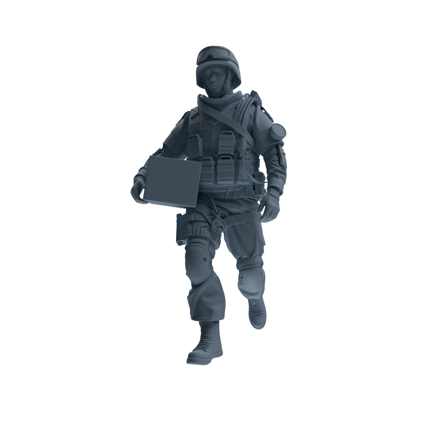 MRY-SFW SSTR326 Modern Counter-Terrorism SWAT Suppressor Logistics Four-Person Group