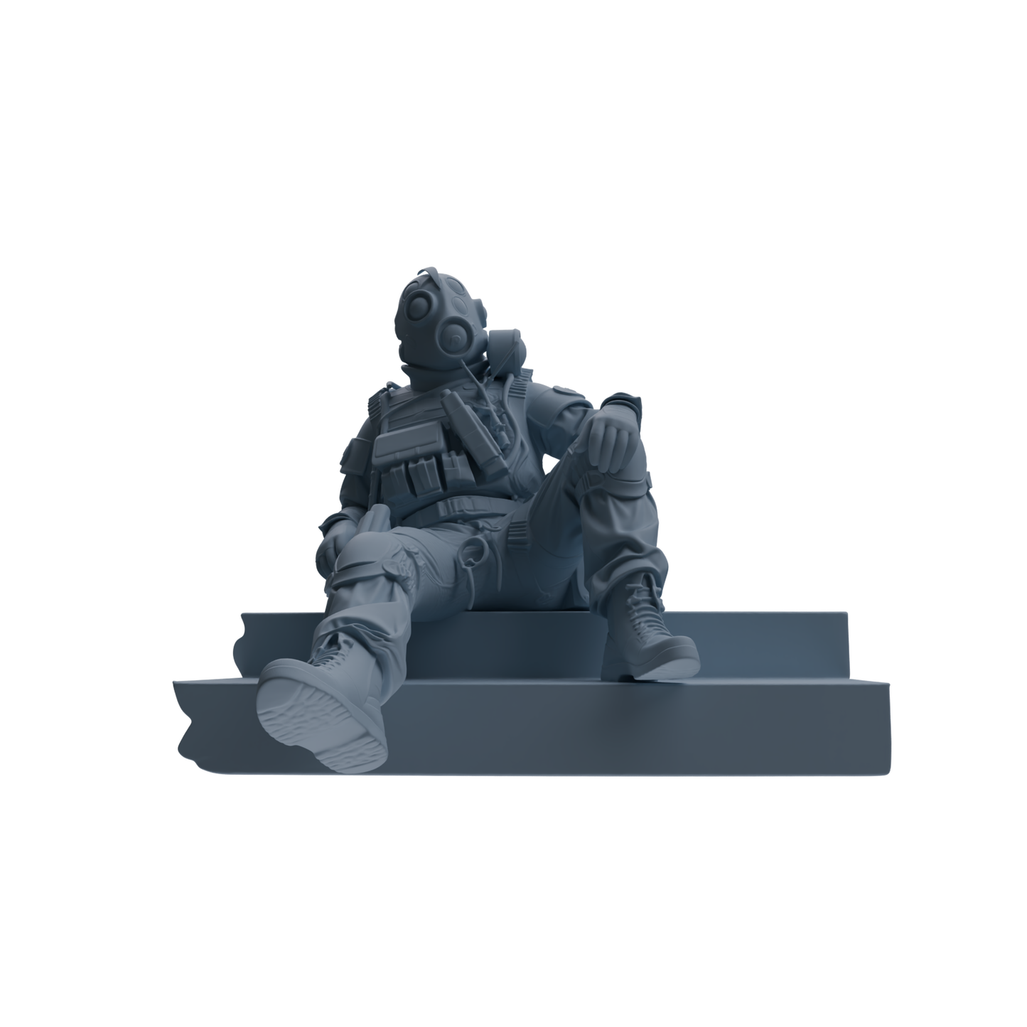 MRY-SFW SSTR338 Modern Counter-Terrorism SWAT Breacher Rest 2 Four-Person Group