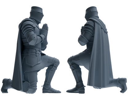 MRY-SFW SSTR085 Miniatures Soldier Model Kit Medieval Knight Five-Person Confession Group