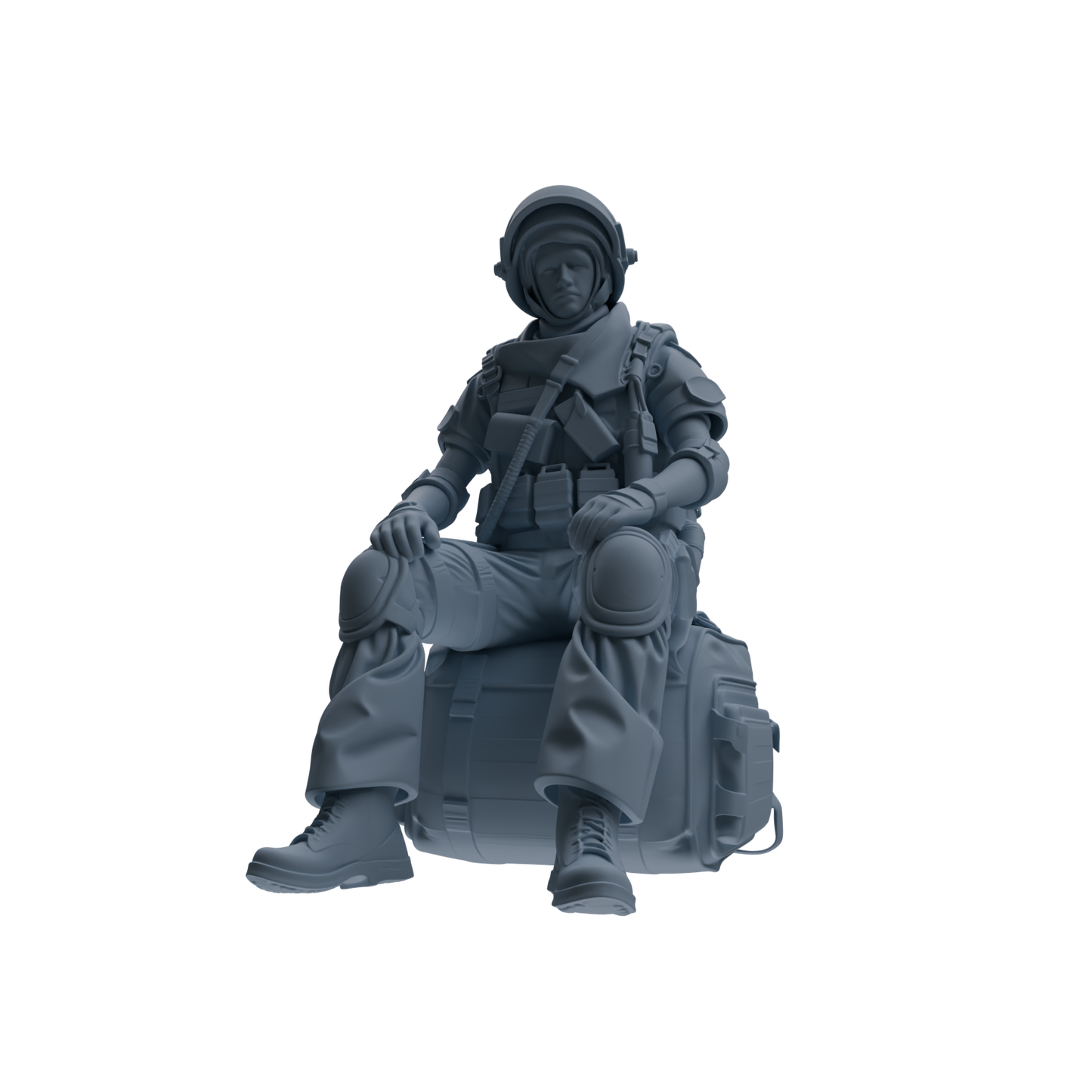 MRY-SFW SSTR320 Modern Counter-Terrorism SWAT Shield Bearer Rest 3 Four-Person Group