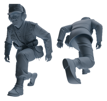 MRY-SFW LYGR648 WWII Mine Soldier Six-Person Battle Group