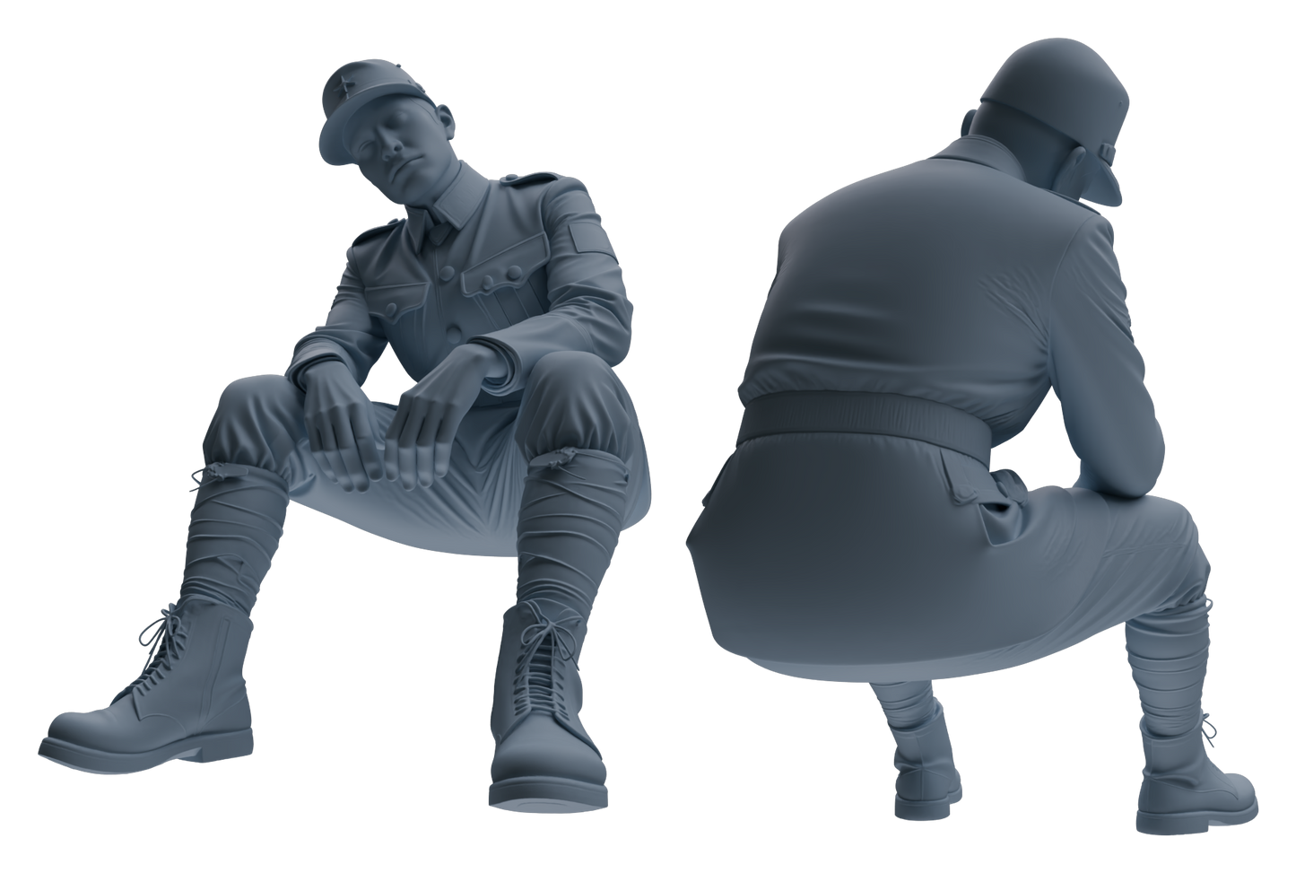 MRY-SFW LYGR634 WWII Japanese Army Seven-Person Rest