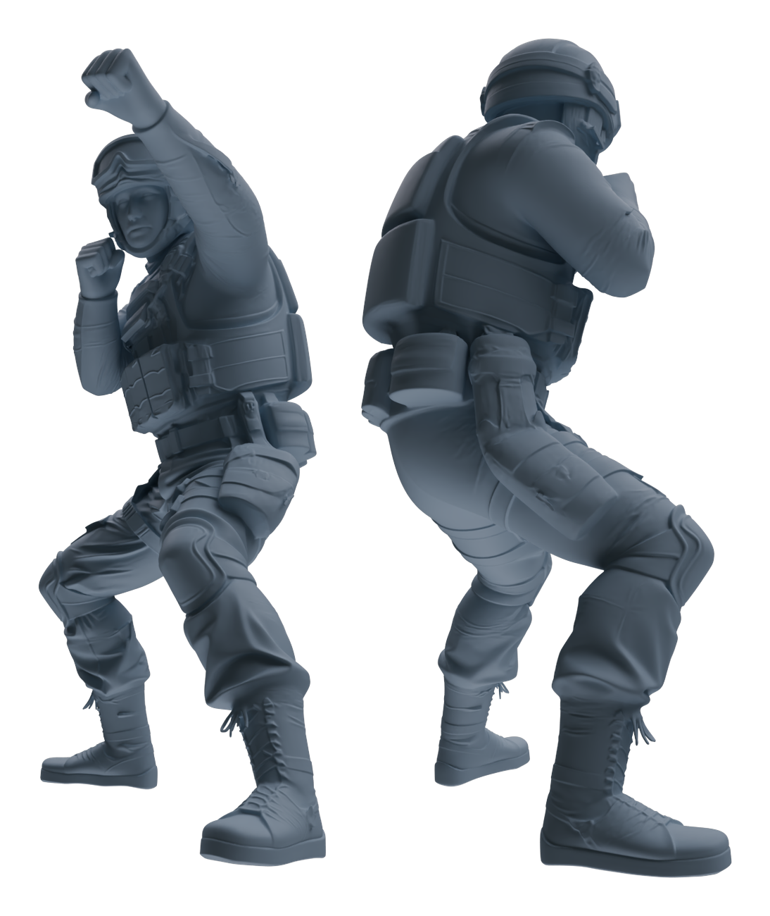 MRY-SFW LYGR632 Modern Airborne Division Six-Person Combat