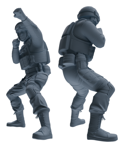 MRY-SFW LYGR632 Modern Airborne Division Six-Person Combat