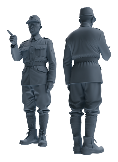 MRY-SFW LYGR635 WWII Japanese Army Six-Person Reprimand Group