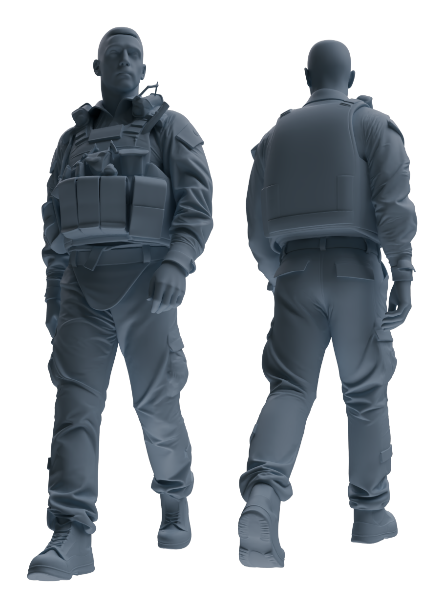 MRY-SFW LYGR623 Modern U.S. Army Six-Person Daily