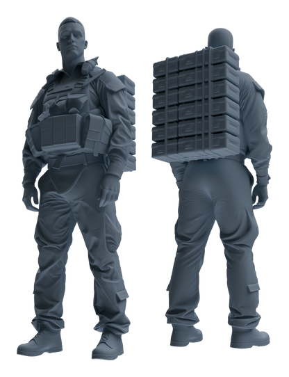 MRY-SFW LYGR625 Modern U.S. Army Seven-Person Carrying