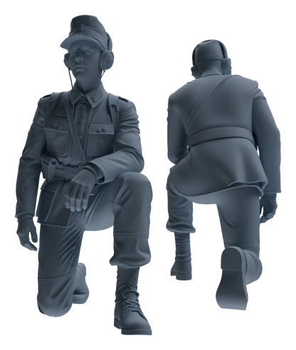 MRY-SFW LYGR649 WWII Mine Soldier Six-Person Rest Group