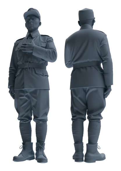 MRY-SFW LYGR636 WWII Japanese Army Seven-Person Daily Routine 2