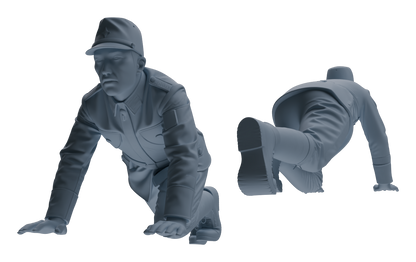 MRY-SFW LYGR638 WWII Japanese Army Six-Person Ambush Group