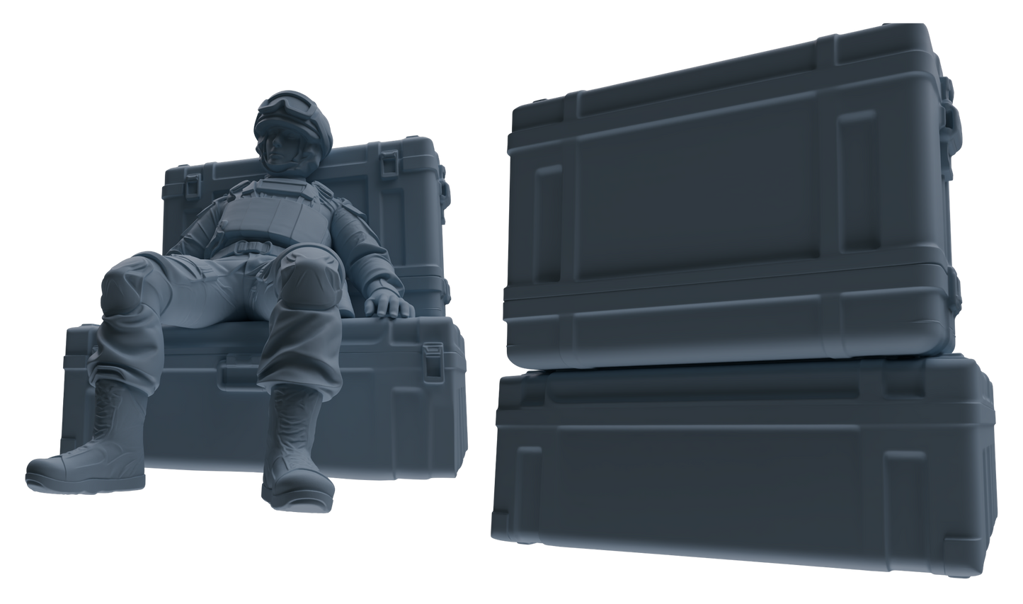 MRY-SFW LYGR629 Modern Airborne Division Seven-Person Daily Routine 3
