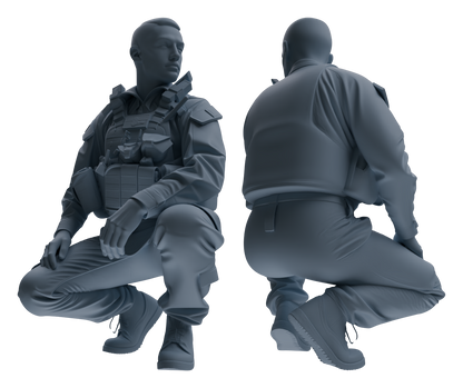 MRY-SFW LYGR622 Modern U.S. Army Six-Person Daily 2