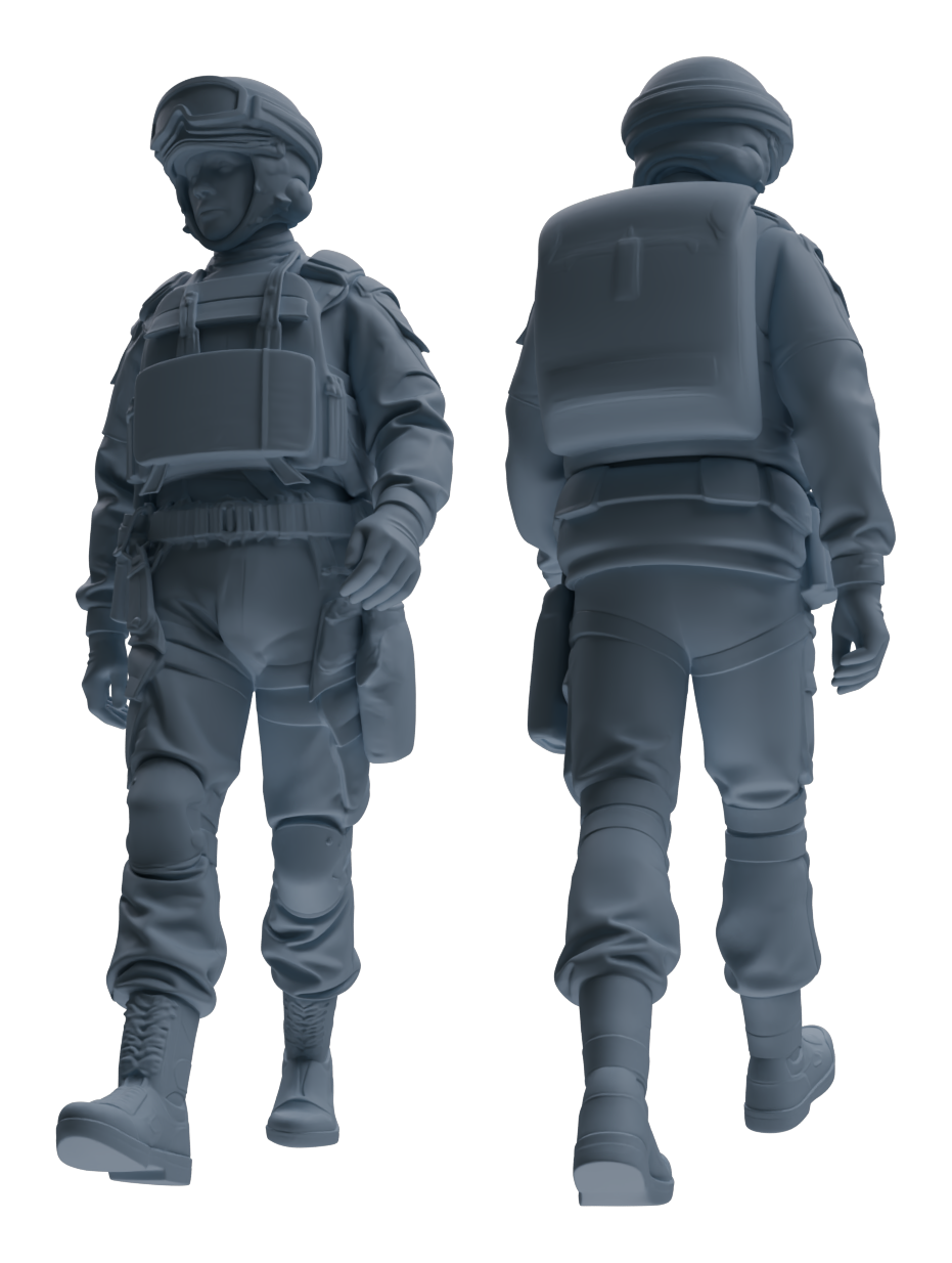 MRY-SFW LYGR631 Modern Airborne Division Six-Person Daily