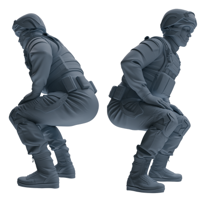 MRY-SFW LYGR627 Modern Airborne Division Seven-Person Training