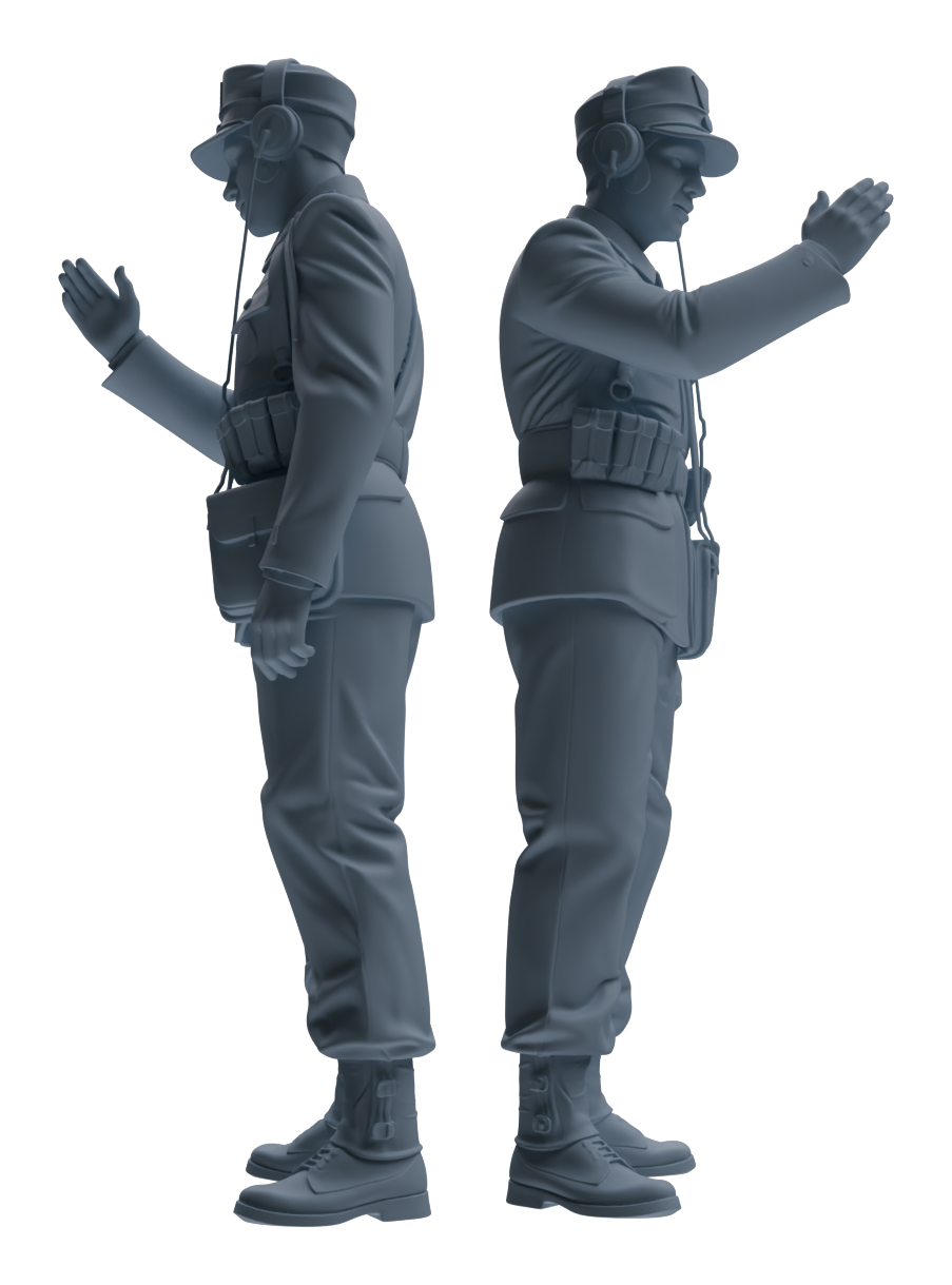MRY-SFW LYGR650 WWII Mine Soldier Seven-Person Daily Routine 2