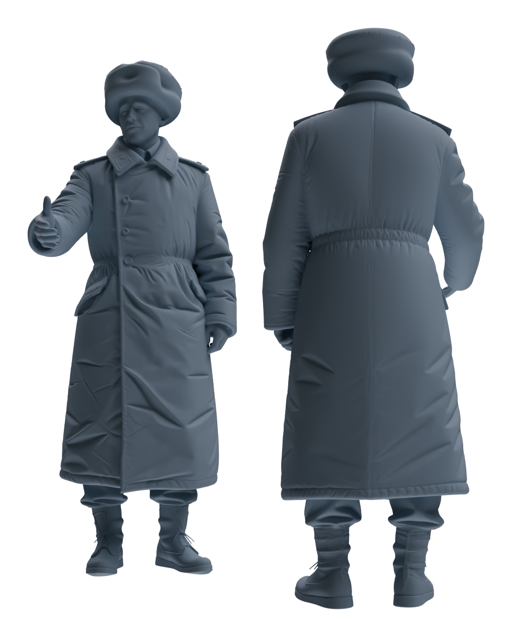 MRY-SFW LYGR643 WWII Soviet Union Six-Person Daily Routine 2