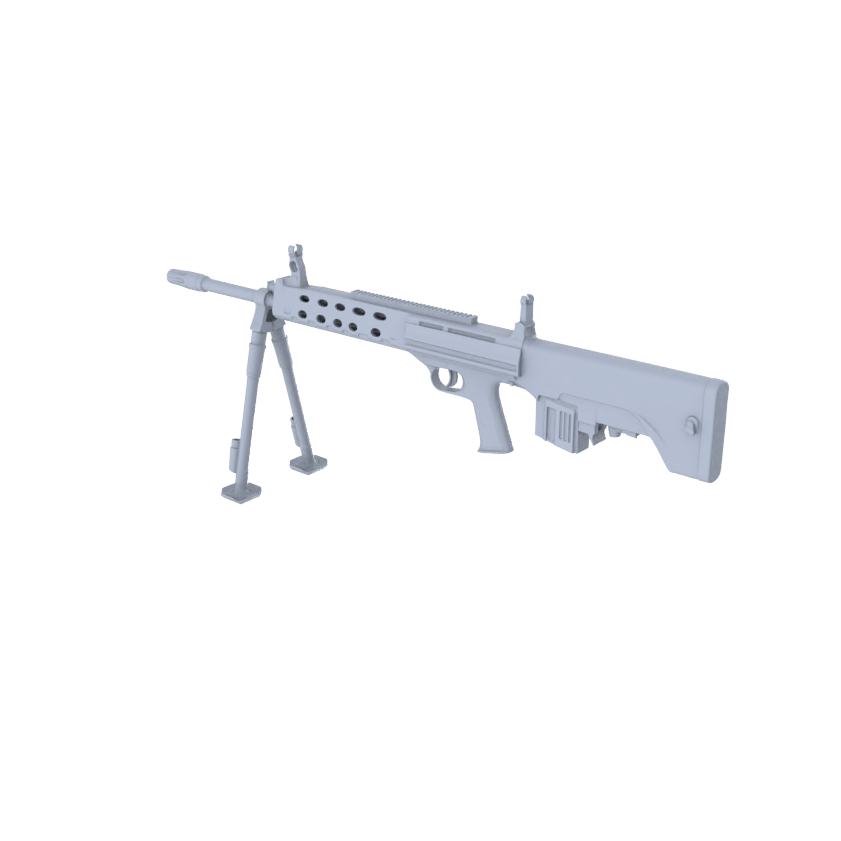 MRY-SFW LYGS009 Modern NATO Coalition Props - 6 Standard LMG Set