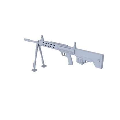 MRY-SFW LYGS009 Modern NATO Coalition Props - 6 Standard LMG Set