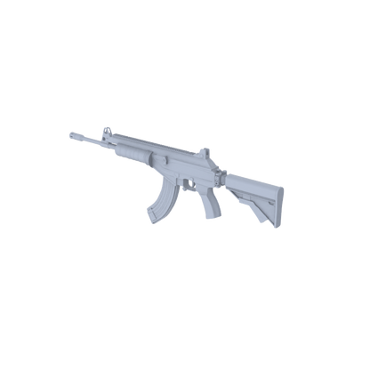 MRY-SFW LYGS001 Modern Standard Rifle 3D Model - 6 Selection Drawings