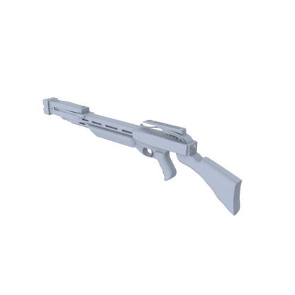MRY-SFW LYGS013 Post-Apocalyptic Wasteland Survivor Props - 4 Silent Long-Range Weapon Set