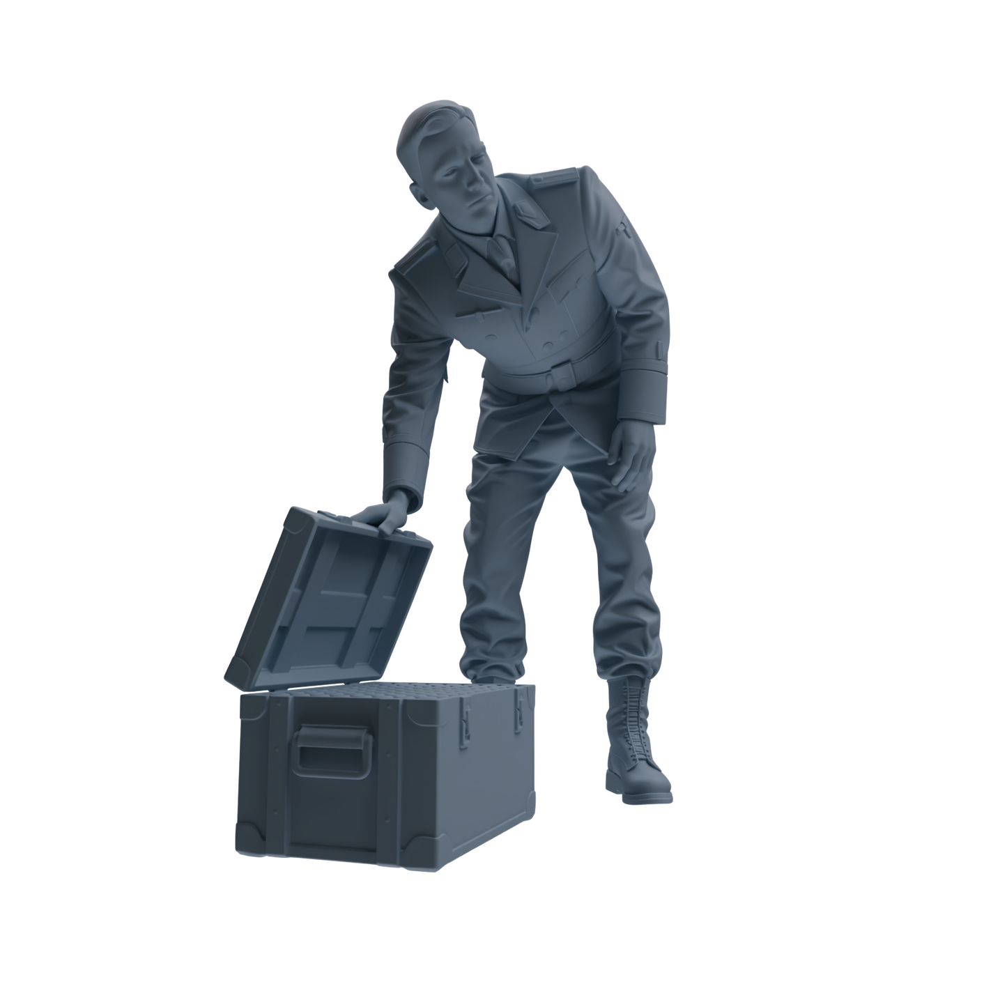 MRY-SFW SSTR234 Modern German Army Logistics Soldier Combat Readiness Four-Person Group