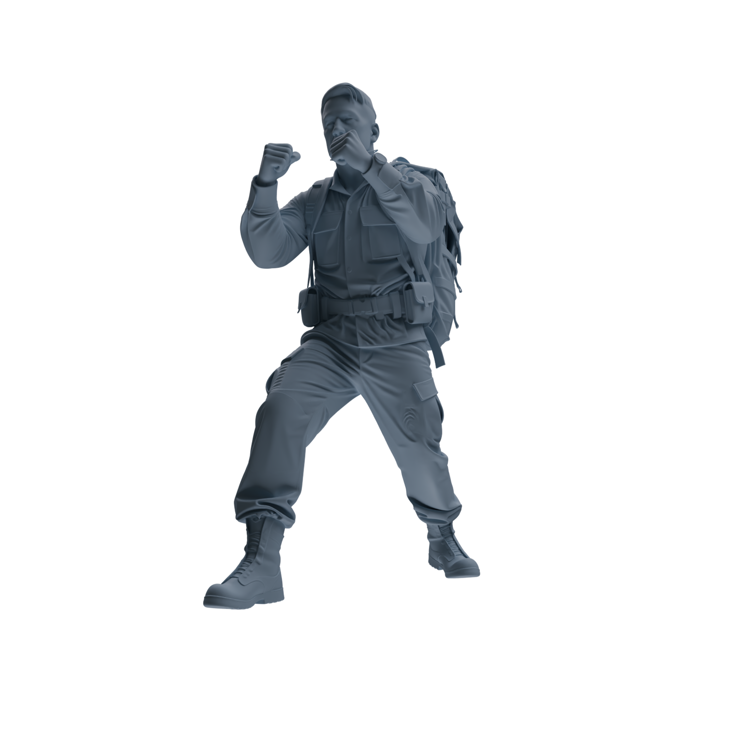 MRY-SFW SSTR131 Miniatures Soldier Model Kit War of Hyenas Modern Canadian Army Four-Person Combat Group