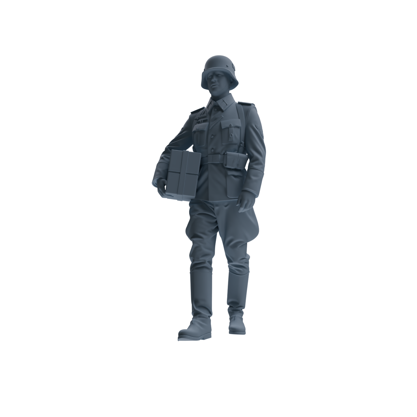 MRY-SFW SSTR218 WWII German Army Logistics Soldier Logistics Four-Person Group
