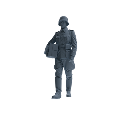 MRY-SFW SSTR218 WWII German Army Logistics Soldier Logistics Four-Person Group