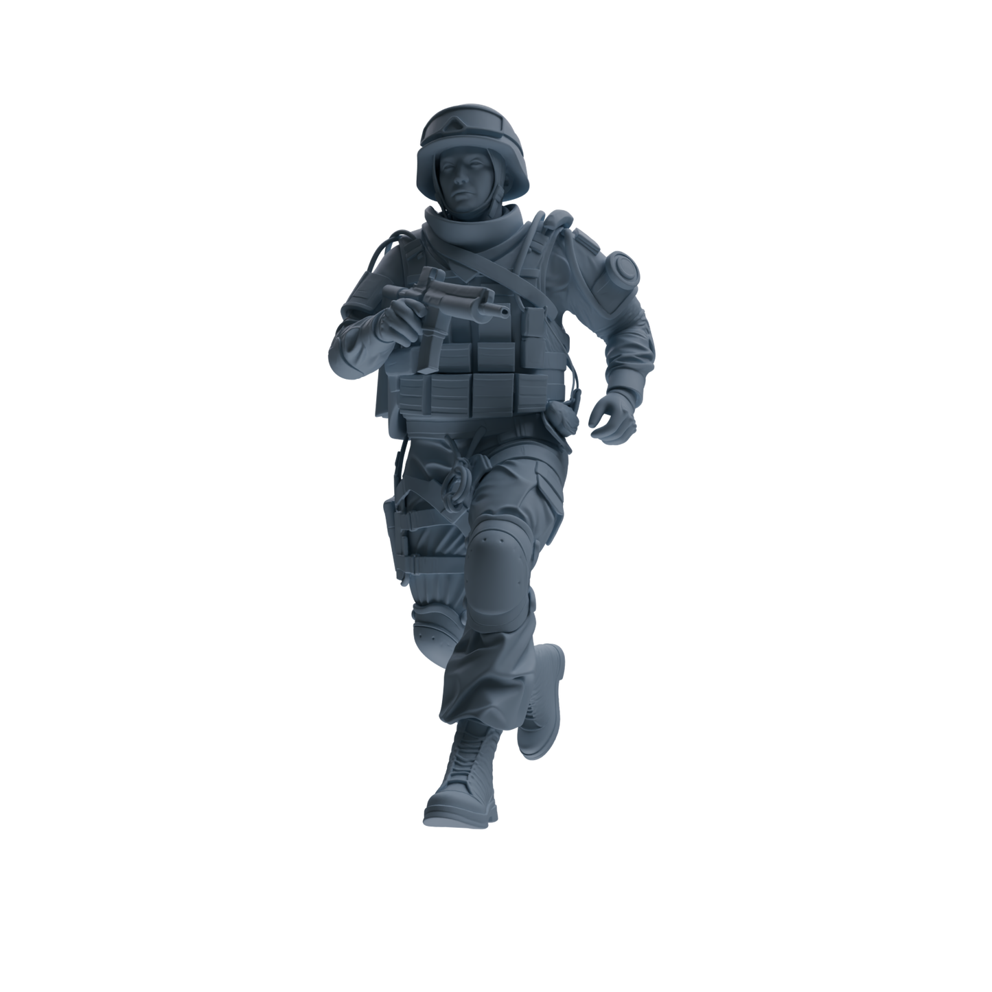 MRY-SFW SSTR335 Modern Counter-Terrorism SWAT Fire Support Operator Combat Four-Person Group
