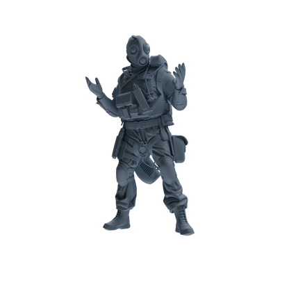 MRY-SFW SSTR312 Modern Counter-Terrorism SWAT Breacher Conversation Four-Person Group