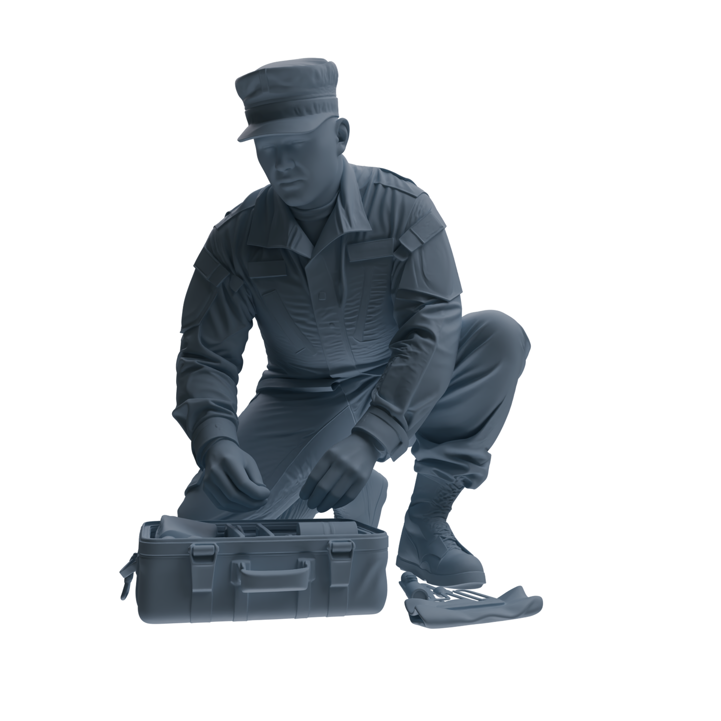 MRY-SFW SSTR248 Modern U.S. Army Medic Four-Person Group