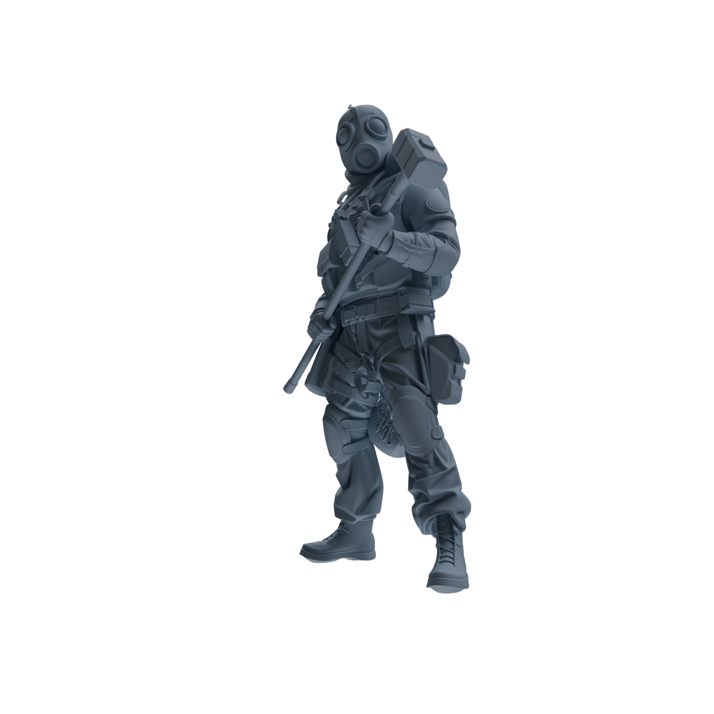 MRY-SFW SSTR340 Modern Counter-Terrorism SWAT Breacher Combat Four-Person Group