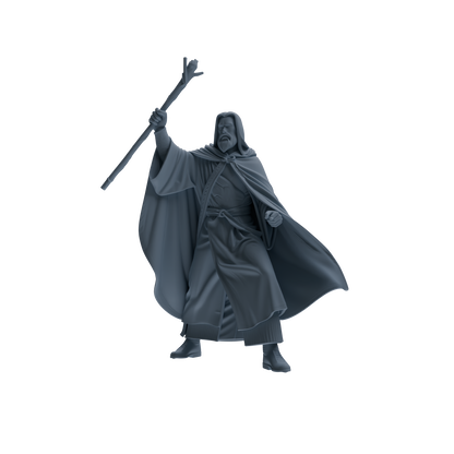 MRY-SFW SSTR293 Medieval Merlin Wizard Garrison Four-Person Group