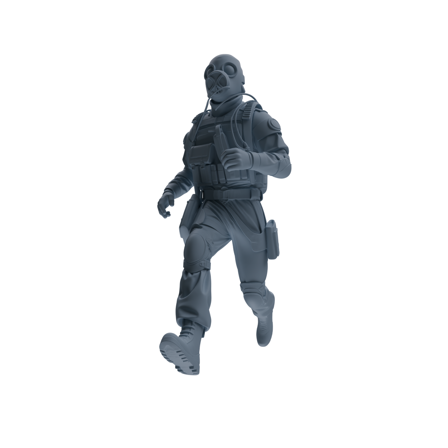 MRY-SFW SSTR343 Modern Counter-Terrorism SWAT Breacher Combat 4 Four-Person Group