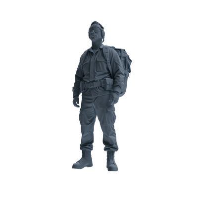 MRY-SFW SSTR148 Miniatures Soldier Model Kit War of Hyenas Modern Canadian Army Four-Person Garrison Group